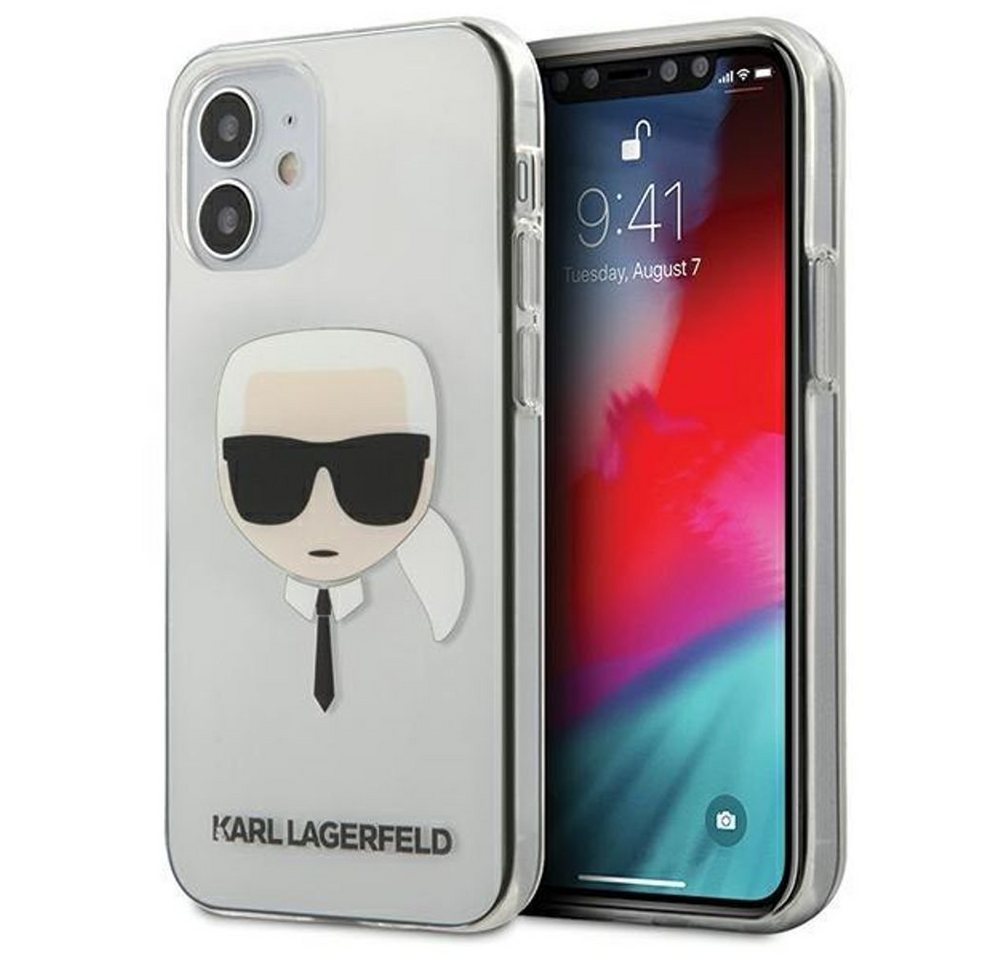 KARL LAGERFELD Handyhülle Karl Lagerfeld KLHCP12SKTR iPhone 12 mini 5.4 Hard von KARL LAGERFELD