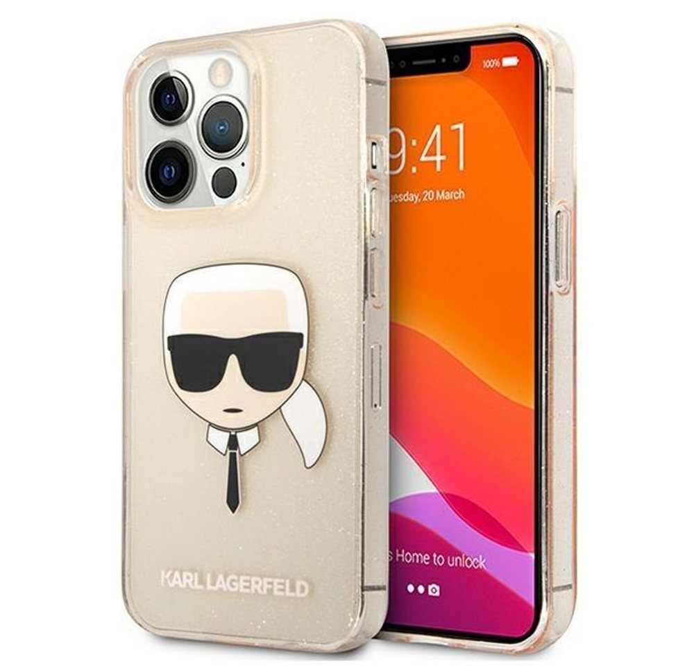 KARL LAGERFELD Handyhülle Karl Lagerfeld KLHCP13XKHTUGLGO iPhone 13 Pro Max von KARL LAGERFELD