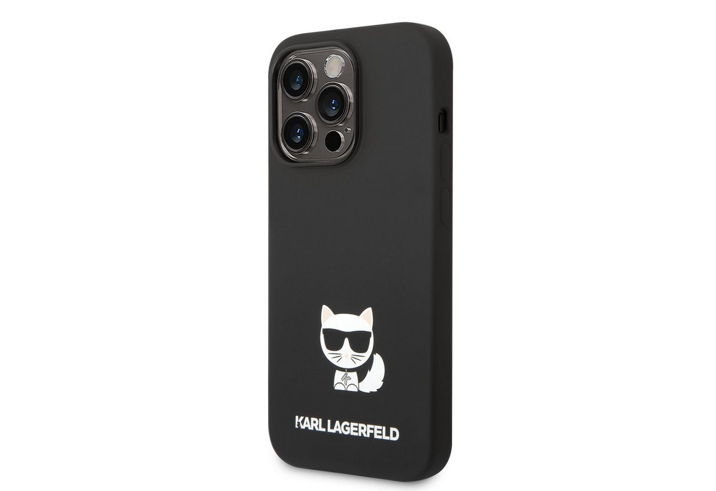 KARL LAGERFELD Handyhülle Karl Lagerfeld Liquid Silicone Choupette Case für iPhone 14 Pro Max sc von KARL LAGERFELD