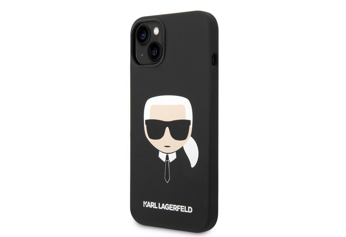 KARL LAGERFELD Handyhülle Karl Lagerfeld MagSafe Compatible Case Liquid Silicone Karl Head für i von KARL LAGERFELD