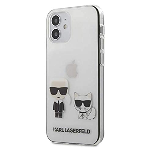 KARL LAGERFELD KLHCP12SCKTR Hülle für iPhone 12 5,4"" transparent Karl & Choupette von KARL LAGERFELD