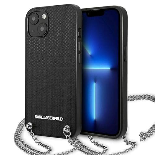 KARL LAGERFELD KLHCP13SPMK Hülle für iPhone 13 Mini 5,4" hardcase Schwarz Leder KARL LAGERFELD KLHCP13SPMK Hülle für iPhone 13 Mini 5,4" hardcase Schwarz Leder von KARL LAGERFELD