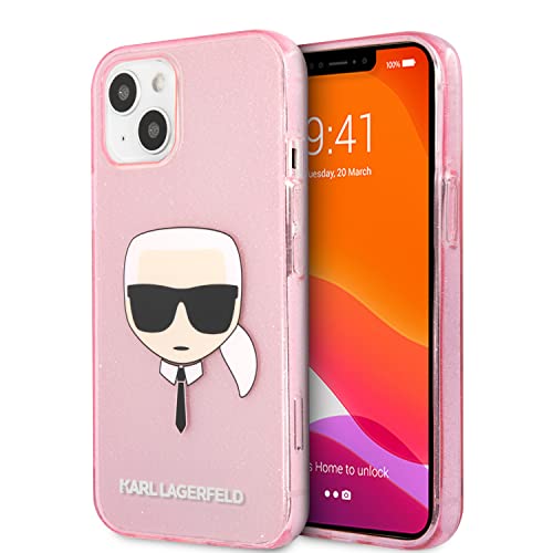 KARL LAGERFELD KLHCP13XKHTUGLP Hülle für iPhone 13 Pro Max 6,7" rosa Glitter Karl`s Head KARL LAGERFELD KLHCP13XKHTUGLP Hülle für iPhone 13 Pro Max 6,7" rosa Glitter Karl`s Head von KARL LAGERFELD