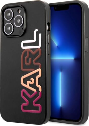 KARL LAGERFELD KLHCP13XPCOBK Hülle für iPhone 13 Pro Max 6,7" schwarz/Black Hard von KARL LAGERFELD