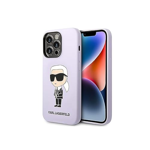 KARL LAGERFELD KLHCP14XSNIKBCU Hülle für iPhone 14 Pro Max 6,7" hardcase Violett von KARL LAGERFELD