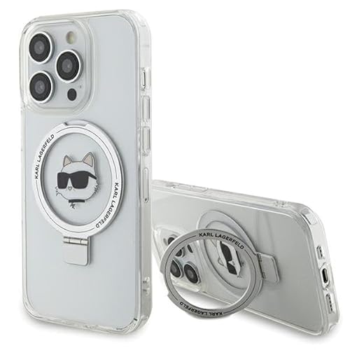 KARL LAGERFELD KLHMP15XHMRSCHH Hülle für iPhone 15 Pro Max 6.7/'' Weiß hardcase Ring Stand Choupette Head TX-87MO-7UKE KARL LAGERFELD KLHMP15XHMRSCHH Hülle für iPhone 15 Pro Max 6.7/'' Weiß hardcase Ring Stand Choupette Head TX-87MO-7UKE von KARL LAGERFELD