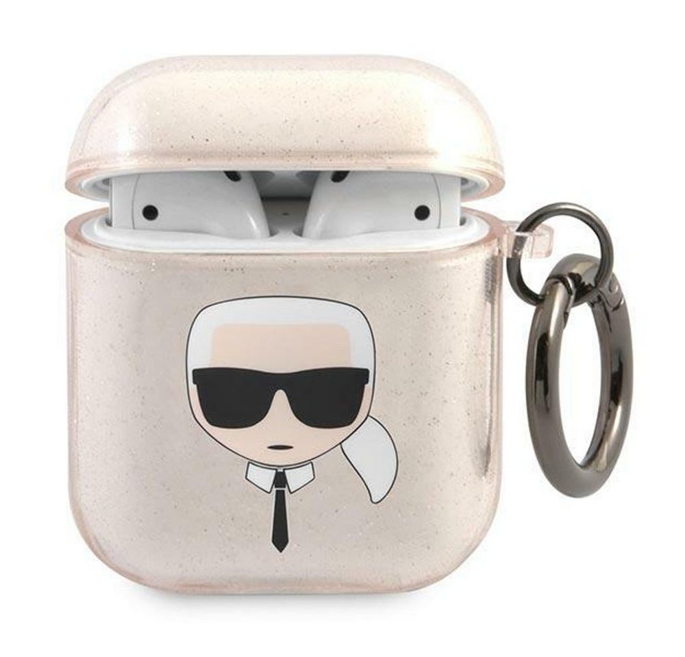 KARL LAGERFELD Kopfhörer-Schutzhülle Karl Lagerfeld KLA2UKHGD AirPods Hülle gold / gold von KARL LAGERFELD