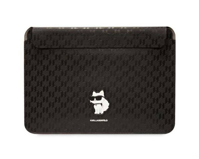 KARL LAGERFELD Tablet-Mappe Karl Lagerfeld Universell Saffiano Monogram Choupette 14'' Schwarz von KARL LAGERFELD