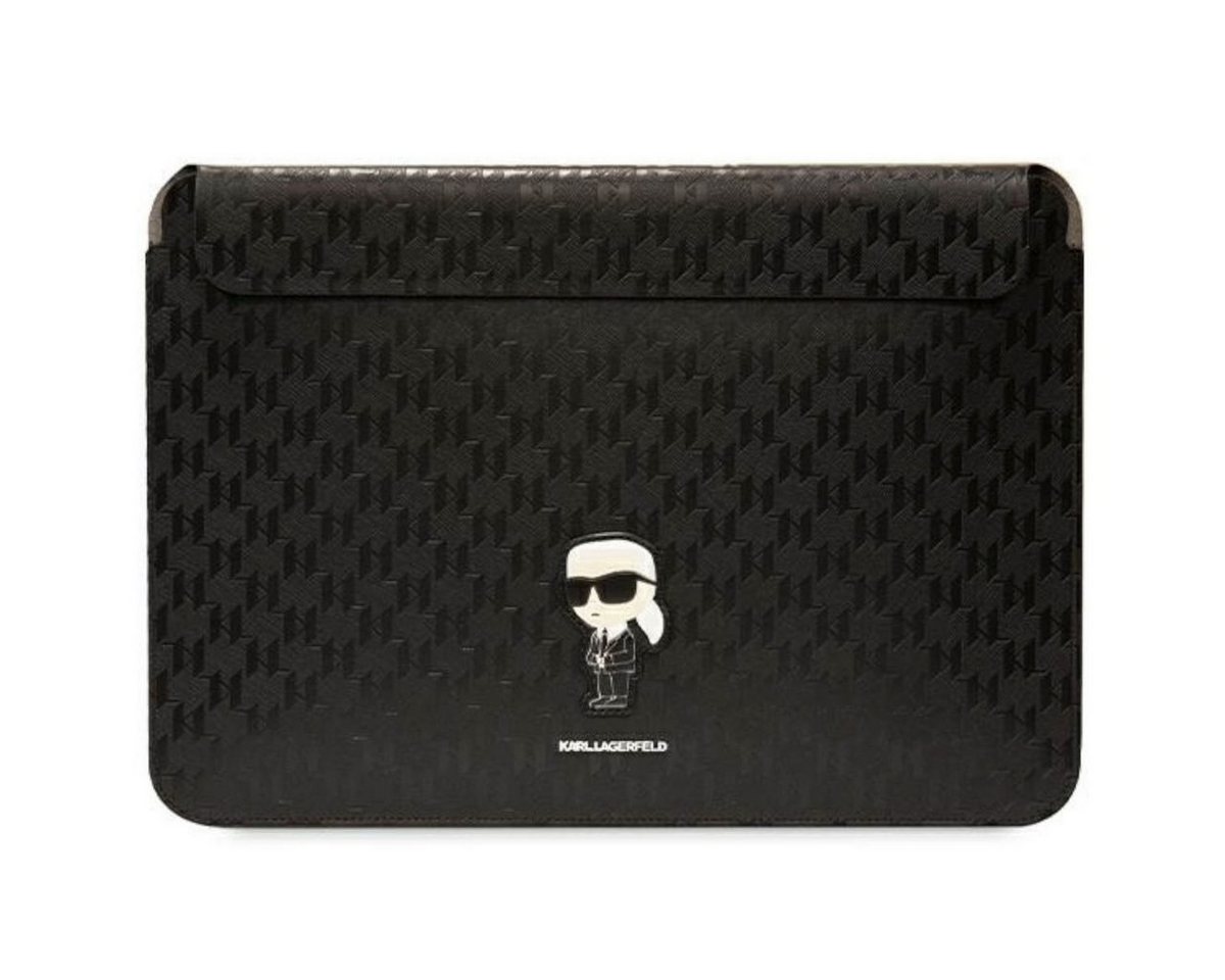 KARL LAGERFELD Tablet-Mappe Karl Lagerfeld Universelle Tasche Saffiano Monogram Ikonik Schwarz von KARL LAGERFELD