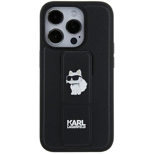 Karl Lagerfeld KLHCN61GSACHPK Hülle für iPhone 11 / Xr 6.1" Schwarz hardcase Gripstand Saffiano Choupette Pins Karl Lagerfeld KLHCN61GSACHPK Hülle für iPhone 11 / Xr 6.1" Schwarz hardcase Gripstand Saffiano Choupette Pins von KARL LAGERFELD