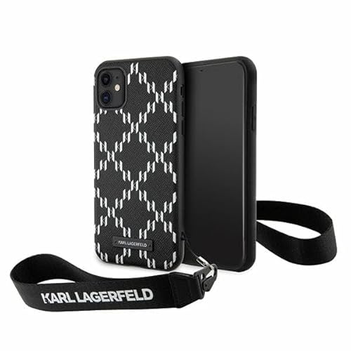 Karl Lagerfeld KLHCN61SAKLMBSK Hülle für iPhone 11 / Xr 6.1" Schwarz hardcase Monogram Losange Saffiano Karl Lagerfeld KLHCN61SAKLMBSK Hülle für iPhone 11 / Xr 6.1" Schwarz hardcase Monogram Losange Saffiano von KARL LAGERFELD