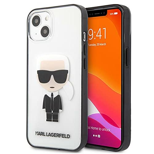 Karl Lagerfeld KLHCP13SHIKCK Hülle für iPhone 13 Mini 5,4"" transparent Ikonik Karl Karl Lagerfeld KLHCP13SHIKCK Hülle für iPhone 13 Mini 5,4"" transparent Ikonik Karl von KARL LAGERFELD