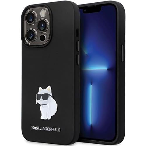 Karl Lagerfeld KLHCP13XSMHCNPK Hülle für iPhone 13 Pro Max 6.7" Schwarz hardcase Silicone C Metal Pin Karl Lagerfeld KLHCP13XSMHCNPK Hülle für iPhone 13 Pro Max 6.7" Schwarz hardcase Silicone C Metal Pin von KARL LAGERFELD