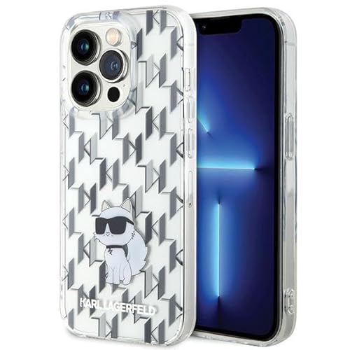 Karl Lagerfeld KLHCP15LHNCMKLT Hülle für iPhone 15 Pro 6.1" transparent hardcase Monogram Choupette Karl Lagerfeld KLHCP15LHNCMKLT Hülle für iPhone 15 Pro 6.1" transparent hardcase Monogram Choupette von KARL LAGERFELD