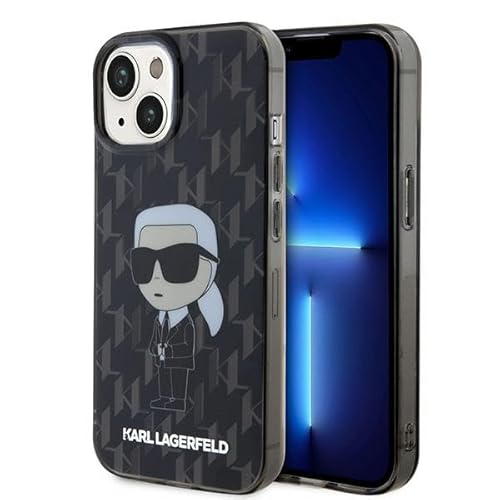 Karl Lagerfeld KLHCP15SHNKMKLK Hülle für iPhone 15 6.1" transparent hardcase Monogram Ikonik Karl Lagerfeld KLHCP15SHNKMKLK Hülle für iPhone 15 6.1" transparent hardcase Monogram Ikonik von KARL LAGERFELD