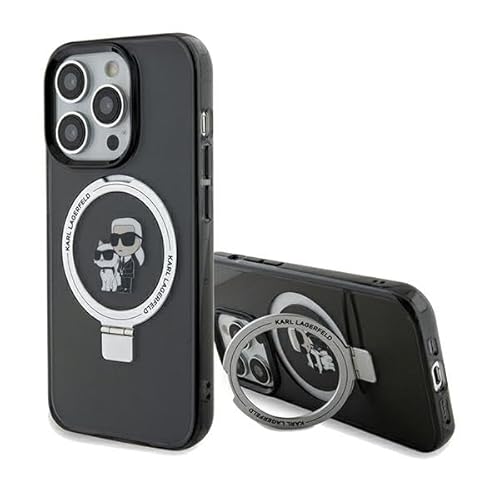Karl Lagerfeld KLHMP13XHMRSKCK Hülle für iPhone 13 Pro Max 6.7" Schwarz hardcase Ring Stand Karl&Choupettte Karl Lagerfeld KLHMP13XHMRSKCK Hülle für iPhone 13 Pro Max 6.7" Schwarz hardcase Ring Stand Karl&Choupettte von KARL LAGERFELD