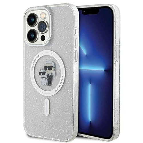 Karl Lagerfeld KLHMP14XHGKCNOT Hülle für iPhone 14 Pro Max 6.7" transparent hardcase Karl&Choupette Glitter Karl Lagerfeld KLHMP14XHGKCNOT Hülle für iPhone 14 Pro Max 6.7" transparent hardcase Karl&Choupette Glitter von KARL LAGERFELD