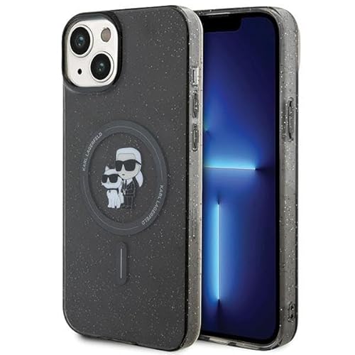 Karl Lagerfeld KLHMP15MHGKCNOK Hülle für iPhone 15 Plus 6.7" Schwarz hardcase Karl&Choupette Glitter Karl Lagerfeld KLHMP15MHGKCNOK Hülle für iPhone 15 Plus 6.7" Schwarz hardcase Karl&Choupette Glitter von KARL LAGERFELD