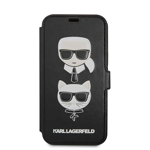 karl Lagerfeld Schutzhülle für iPhone 12 Mini, Schwarz von KARL LAGERFELD