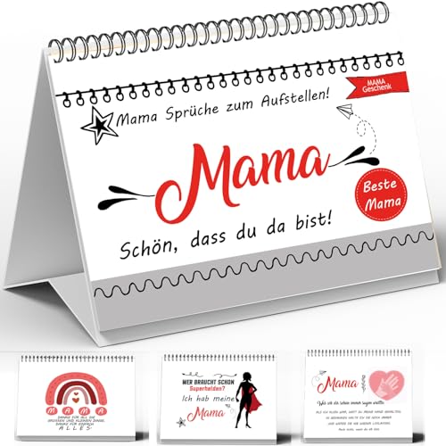 Beste Mama Geschenk zum Geburtstag Muttertag besondere Geschenke für die Mutter lustig Weihnachten lustiger Muttertagsgeschenk Tischaufsteller (Mama) von KARTENVERSAND24
