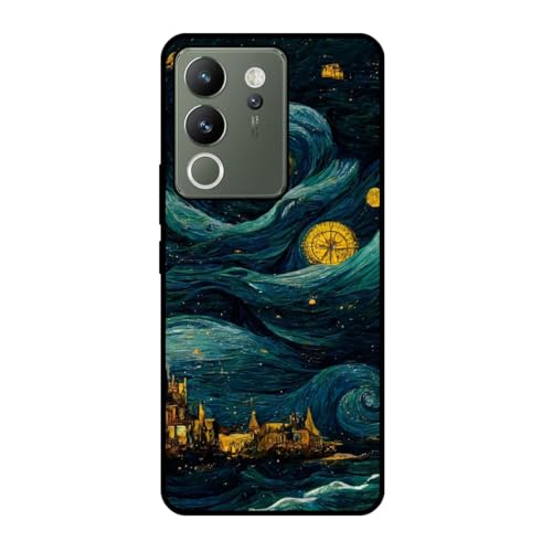 KARTXITAI Hülle Kompatibel mit VIVO V30 Lite, Stoßfeste Schutzhülle mit Weiche Silikon Bumper Case Handyhülle Anti-Kratzt Leichtes Matt Finish Rückseite - Meer KARTXITAI Hülle Kompatibel mit VIVO V30 Lite, Stoßfeste Schutzhülle mit Weiche Silikon Bumper Case Handyhülle Anti-Kratzt Leichtes Matt Finish Rückseite - Meer von KARTXITAI