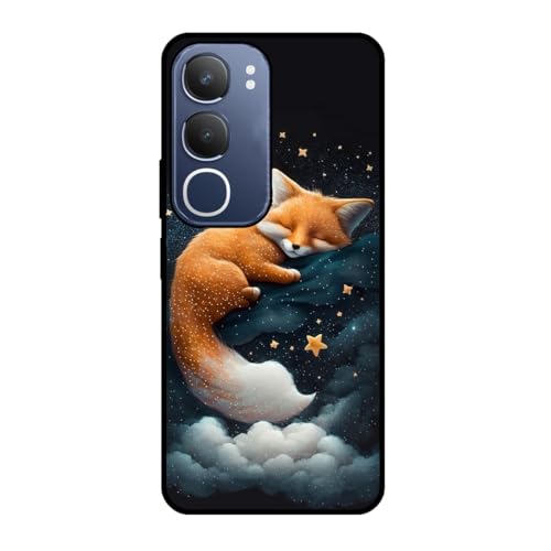 KARTXITAI Hülle Kompatibel mit VIVO Y19s, Stoßfeste Schutzhülle mit Weiche Silikon Bumper Case Handyhülle Anti-Kratzt Leichtes Matt Finish Rückseite - Fuchs,Sterne,Wolken KARTXITAI Hülle Kompatibel mit VIVO Y19s, Stoßfeste Schutzhülle mit Weiche Silikon Bumper Case Handyhülle Anti-Kratzt Leichtes Matt Finish Rückseite - Fuchs,Sterne,Wolken von KARTXITAI