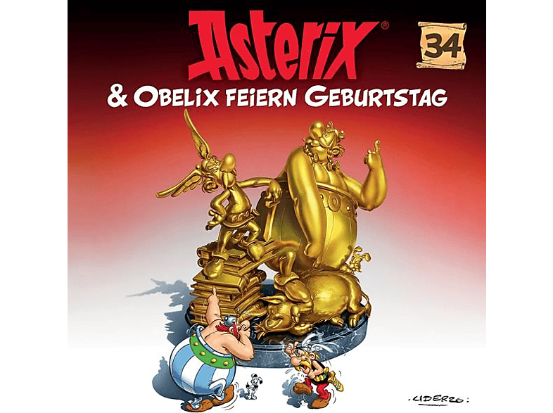 Asterix - 034 ASTERIX & OBELIX FEIERN GEBURTSTAG (CD) von KARUSSELL