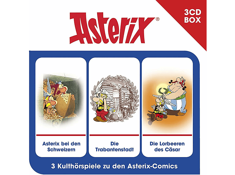 Asterix - Asterix-3-CD Hörspielbox Vol.6 (CD) von KARUSSELL