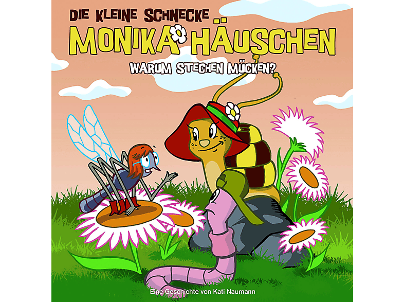 DIE KLEINE SCHNECKE MONIKA HÄUSCHEN - Die kleine Schnecke Monika Häuschen 12: Warum stechen Mücken? (CD) von KARUSSELL