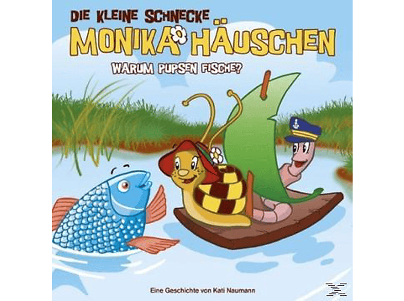 DIE KLEINE SCHNECKE MONIKA HÄUSCHEN - Die kleine Schnecke Monika Häuschen 13: Warum pupsen Fische? (CD) von KARUSSELL