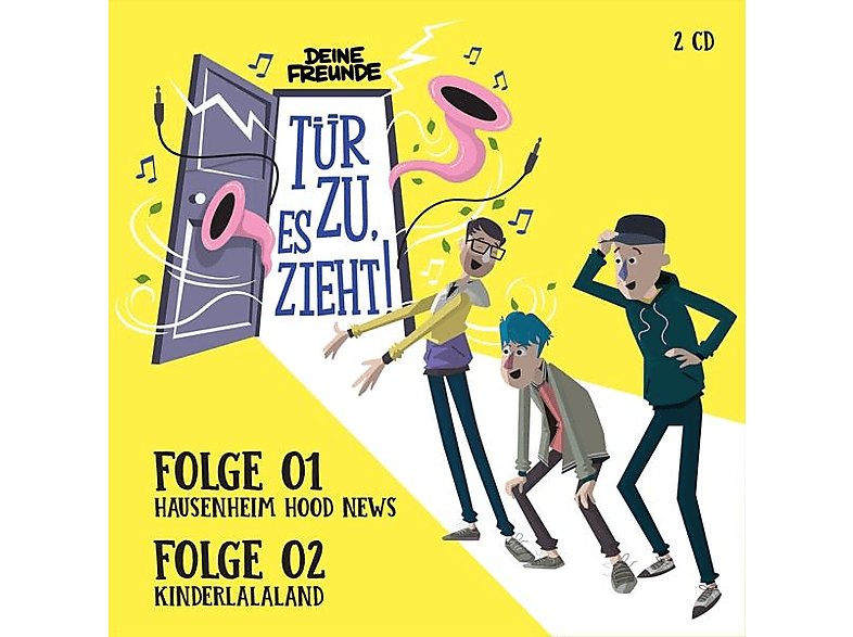 Deine Freunde - Tür zu, es zieht! Folge 01 And 02 (Hörspiel) (CD) von KARUSSELL