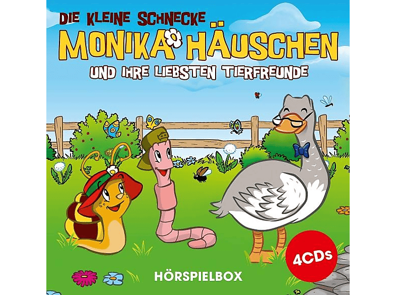 Die Kleine Schnecke Monika Häuschen - Liebste Tierfreunde (4CD-Box) (CD) von KARUSSELL