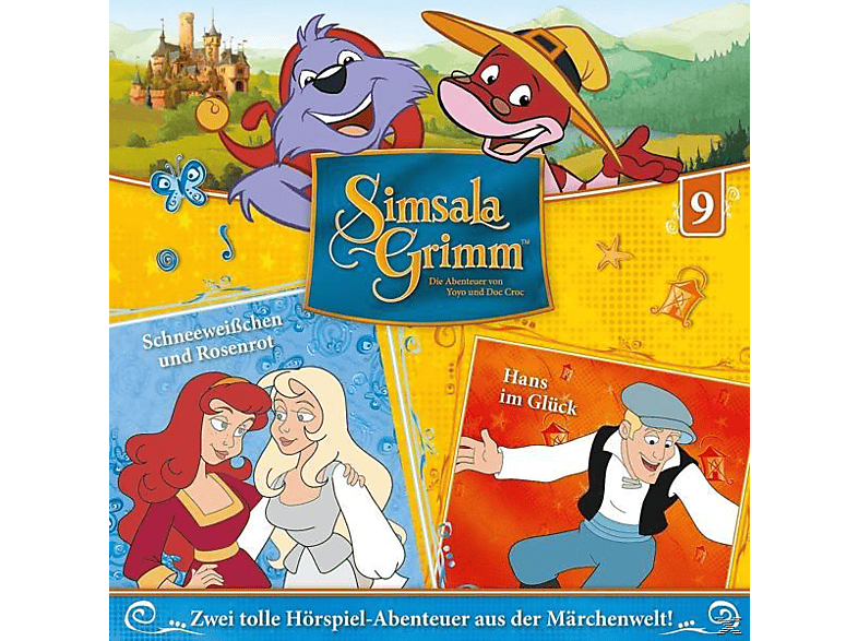 Simsalagrimm - 09: Schneeweißchen Und Rosenrot/Hans Im Glück (CD) von KARUSSELL