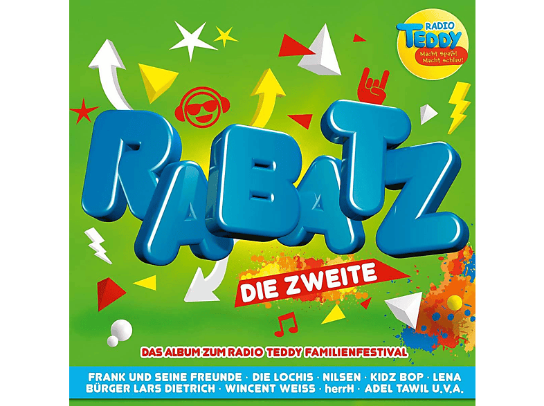 VARIOUS - Radio Teddy Rabatz-Die Zweite (CD) von KARUSSELL