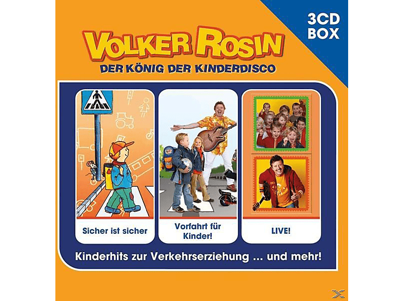Volker Rosin - 3-CD Liederbox Vol.2 (CD) von KARUSSELL