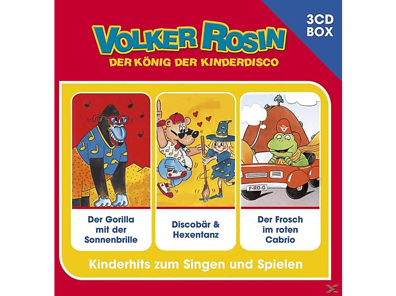 Volker Rosin - Rosin-3-CD Liederbox Vol.3 (CD) von KARUSSELL