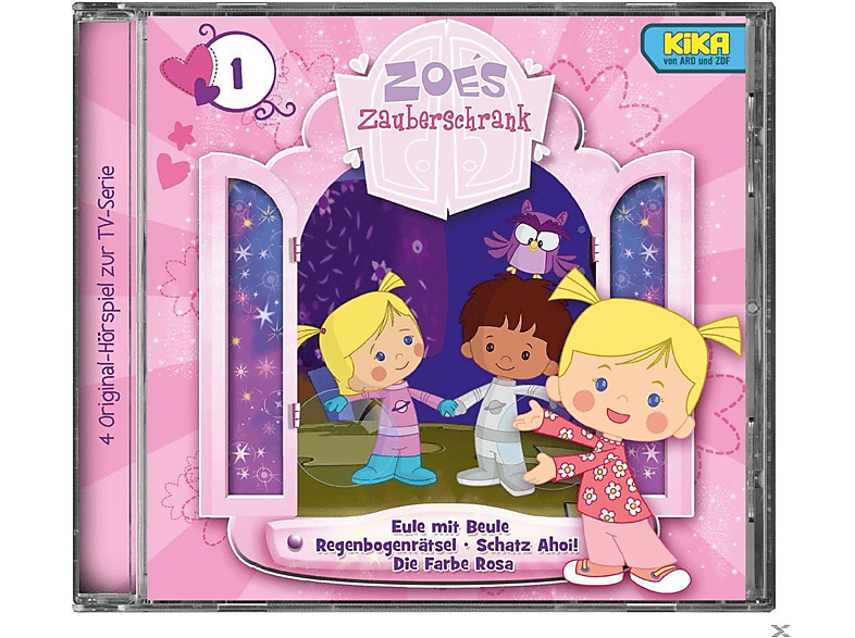 Zoés Zauberschrank - 01: Eule / Regenbogenrätsel Schatz Ahoi Farbe Rosa (CD) von KARUSSELL