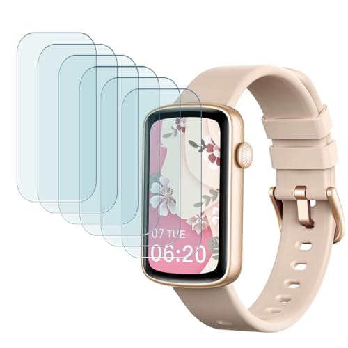 KARYLAX - [6 Stück Displayschutzfolie aus flexiblem Glas, Härtegrad 9H, kratzfest, Displayschutzfolie kompatibel mit SHANG WING Smartwatch Damen 1,47 Zoll KARYLAX - [6 Stück Displayschutzfolie aus flexiblem Glas, Härtegrad 9H, kratzfest, Displayschutzfolie kompatibel mit SHANG WING Smartwatch Damen 1,47 Zoll von KARYLAX