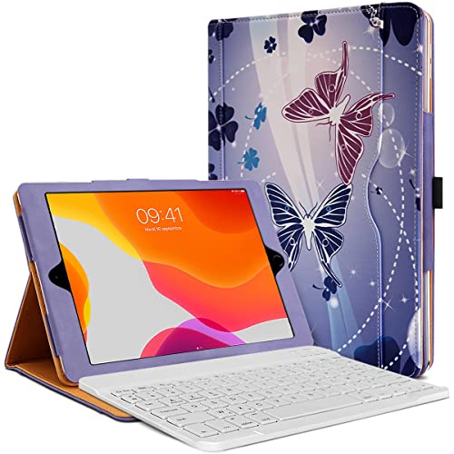 KARYLAX AZERTY-Tastatur + Schutzhülle HF06 für Apple iPad 9 10.2 (2021) von KARYLAX