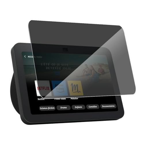 KARYLAX - Anti-Spionage-Displayschutz, Privacy-Displayschutzfolie, kompatibel mit Echo Show 8 (3. Generation) Tablet von KARYLAX