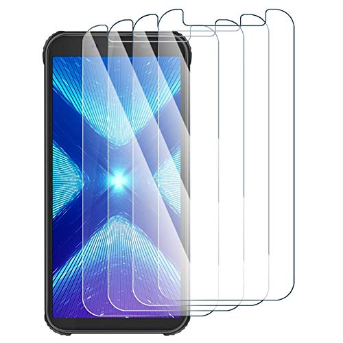 KARYLAX - Displayschutzfolie aus flexiblem Glas, Härtegrad 9H, kratzfest, Displayschutzfolie für Smartphone Alcatel 1 (5033D) (4 Stück) von KARYLAX