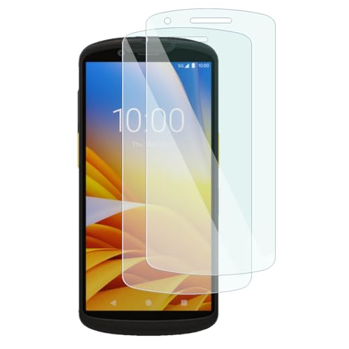 KARYLAX Flexibler Glas-Displayschutz, 9H-Härte, Kratzfest, Schutzfolie kompatibel für Zebra TC22 Terminal (2er-Pack) von KARYLAX