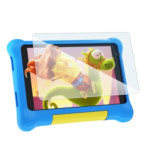 KARYLAX Flexibler Glas-Displayschutz, 9H-Härte, kratzfest, Schutzfolie kompatibel für Ouzrs 8 Zoll Kinder-Tablet von KARYLAX