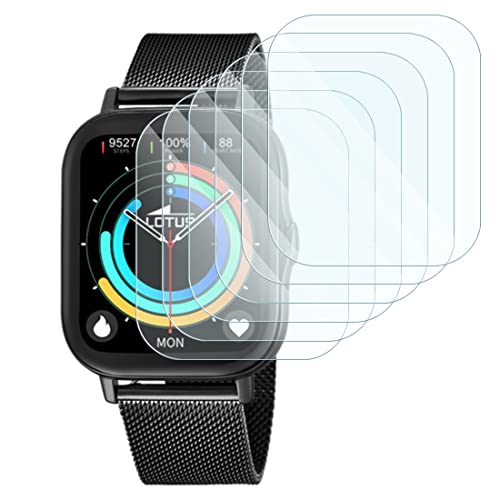 KARYLAX - [Packung x 6 Displayschutzfolien aus flexiblem Glas, Härtegrad 9H, kratzfest, Displayschutzfolie kompatibel mit Popglory P66 Smartwatch 1,85 Zoll KARYLAX - [Packung x 6 Displayschutzfolien aus flexiblem Glas, Härtegrad 9H, kratzfest, Displayschutzfolie kompatibel mit Popglory P66 Smartwatch 1,85 Zoll von KARYLAX