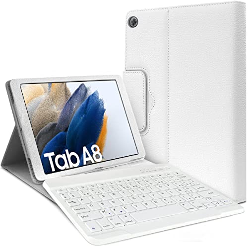 KARYLAX - Schutzhülle für Galaxy Tab A8 10,5 Zoll 2021 2022 (SM-X200/SM-X205) Weiß von KARYLAX
