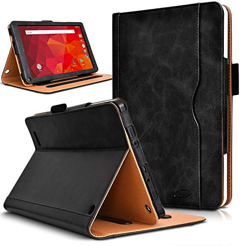 KARYLAX Schutzhülle und Halterung, Schwarz, für Tablet Logicom La Tab 115 von KARYLAX