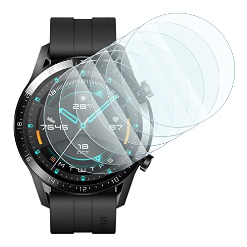 Karylax - [6 Stück] Displayschutzfolie aus flexiblem Glas, Härtegrad 9H, Displayschutzfolie für Honor Watch GS3 Smartwatch von KARYLAX