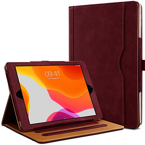 Karylax Schutzhülle für Tablet Apple iPad 8. Generation 10.2 2020, 3 Neigungen (Farbe Bordeaux) von KARYLAX