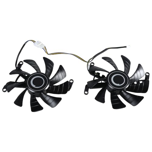 KASFDBMO 87mm/3.42in 4Pin 12V Kühler Lüfter T129015SU VGA Lüftergrafikkartenkartenlüfter Für RTX2060 2070 Superkühler von KASFDBMO