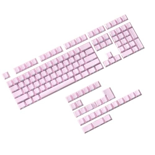 KASFDBMO Contoured KeyCap Side Backligit Charaktere Ergonomische 136-Key Schlüsselkaps Für Die Mechanische Tastatur Bequemes Tippen von KASFDBMO